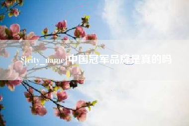 伊犁哈萨克中国冠军品牌是真的吗