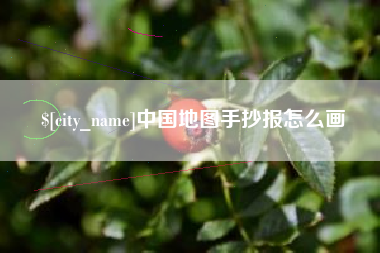 伊犁哈萨克中国地图手抄报怎么画