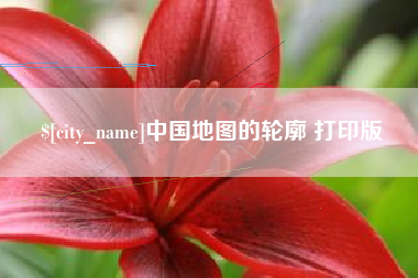 伊犁哈萨克中国地图的轮廓 打印版