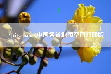 伊犁哈萨克中国各省地图空白打印版