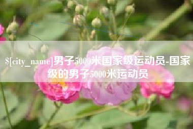 伊犁哈萨克男子5000米国家级运动员-国家级的男子5000米运动员