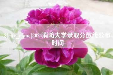 伊犁哈萨克2024消防大学录取分数线公布时间