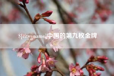 伊犁哈萨克中国的第九枚金牌