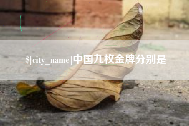 伊犁哈萨克中国九枚金牌分别是