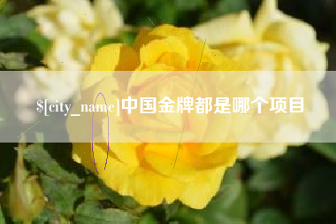 伊犁哈萨克中国金牌都是哪个项目