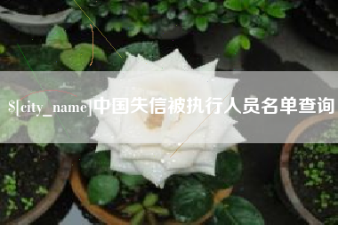 伊犁哈萨克中国失信被执行人员名单查询