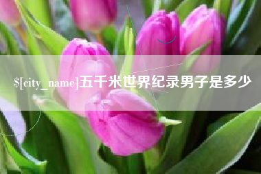 伊犁哈萨克五千米世界纪录男子是多少