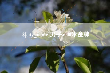 伊犁哈萨克男子5000米金牌