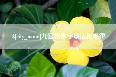 伊犁哈萨克九宫格数字填法和规律