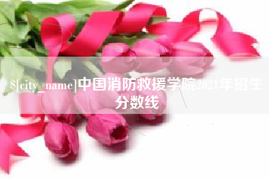 伊犁哈萨克中国消防救援学院2021年招生分数线