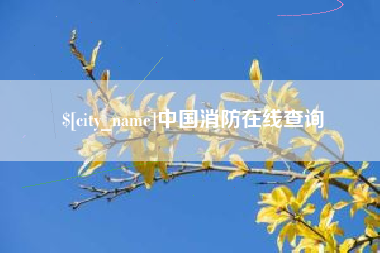 伊犁哈萨克中国消防在线查询