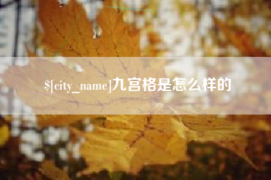 伊犁哈萨克九宫格是怎么样的