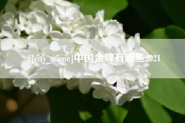 伊犁哈萨克中国金牌有哪些2021