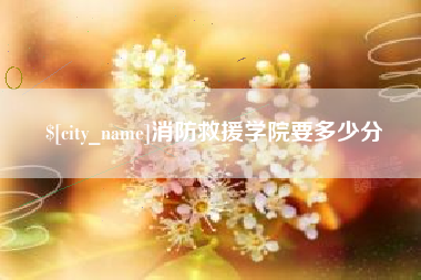 伊犁哈萨克消防救援学院要多少分